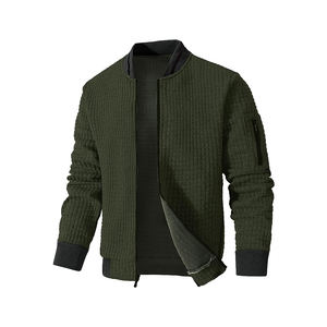 Novedad de 2023, chaquetas de bombardero impermeables con cremallera, ropa informal para hombre, chaquetas de bombardero de alta calidad para hombre - Product Image 1
