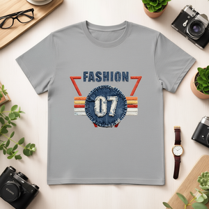 T-Shirt Unisex 100% Cotone 210GSM Stile Casual Taglia 2XL Modello Rose con Stampa Serigrafica DTG Fornitura ODM - Product Image 3