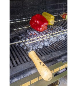 Griglia per barbecue allungabile zincata, da 62 a 72 cm x 40 cm (Sauvic 2724) - Product Image 4