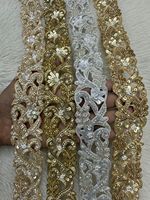 Tissu en dentelle de bambou tissé artisanal sur mesure, écologique, respirant et léger, pour garnitures de mariage et de créateurs de vêtements
