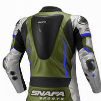 Combinaison de course en cuir pour moto personnalisée dernier style combinaison de motard en cuir véritable nouveau design combinaison de course en cuir pour moto
