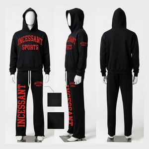 Ensemble de survêtement streetwear personnalisé pour homme – Tenue de sport urbaine tendance – Fabricant de survêtements de loisirs - Product Image 6