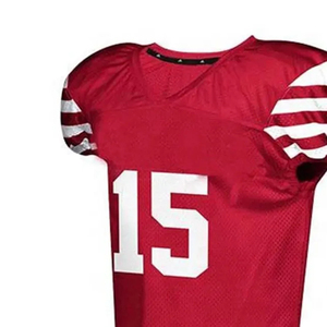 Maillot de rugby d'entraînement unisexe grande taille à manches courtes en Spandex/Polyester avec impression numérique OEM et logo personnalisé pour le football américain – Vente en gros - Product Image 5