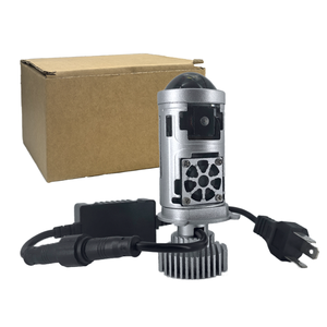 GH04 50W 26000LM H4 6500K Phares LED 12V Lentille de projecteur Moto Auto Voiture Hi/Lo Ajustement universel A3 A4 A1 - Product Image 3