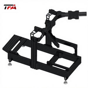 Simulador de Carreras 6DOF con Movimiento, Estructura de Aluminio con Perfil 4040, Plataforma de Simulación de Automovilismo, Modelo de Entrenamiento de Realidad Aumentada - Product Image 6