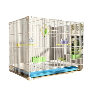 Jaula Ecológica Nueva al por Mayor para Periquitos, Jaula de Cría Resistente y Portátil para Pájaros, Ideal para Canarios y Observación en el Hogar - Product Image 1