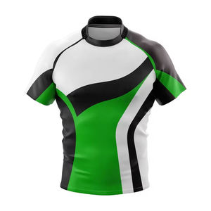 Camiseta de fútbol de rugby Peso pesado para polo con impresión por sublimación Conjunto de uniformes de rugby para mujer Camiseta de rugby de peso pesado - Product Image 6