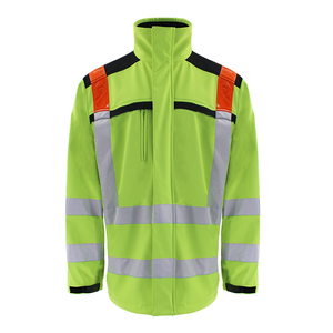 Vestes de travail d'hiver pour hommes, haute visibilité, réfléchissantes, imperméables, respirantes, pour la construction, personnalisation OEM - Product Image 1