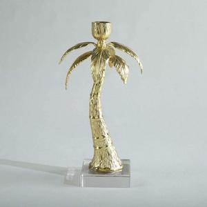 Candelero de Metal Asequible, Portavelas de Lujo para Candelabro Artesanía de Metal, Candelero Redondo Hecho a Mano Fundido A LA Venta - Product Image 4