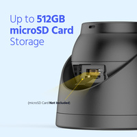Caméra IP réseau POE ANNKE AC500 3K 5MP pour la surveillance commerciale, caméra intelligente à double éclairage, détection de mouvement, objectif fixe 2,8 mm, caméra RTSP