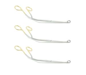 Instrumentos quirúrgicos de acero inoxidable medio dorado para adultos y bebés, catéter y fórceps MAGILL, herramientas quirúrgicas básicas esenciales - Product Image 4