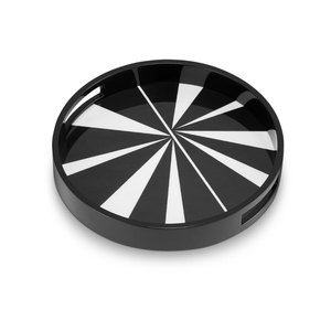 Bandeja de servicio de almacenamiento redonda moderna de alta calidad bandejas de servicio de laca multifuncional para alimentos al por mayor de Vietnam - Product Image 3