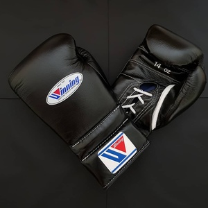 Guantes de Boxeo Personalizados de Alta Calidad, Cuero Genuino Transpirable, Dedos Completos, Correa de Muñeca Ajustable - Product Image 2