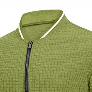 Chaquetas de hombre Quick Dry High Street Style Bomber 100% Ropa de invierno transpirable y de secado rápido con chaqueta de servicio OEM para hombres - Product Image 2