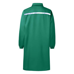 Blouse de laboratoire antistatique personnalisée pour hommes et femmes Tissu tricoté à manches longues Design pour les professionnels de la médecine et du laboratoire - Product Image 4