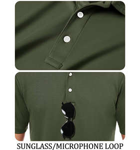 Camiseta Polo de Alta Calidad para Hombre, Color Sólido de Verano, Cuello Camisero, Botones, Manga Corta Elástica, Ropa de Oficina, Pedidos al por Mayor - Product Image 5