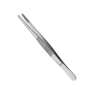 Chất lượng tốt nhất mô kẹp thẳng vừa 160 mm 6.14 "phẫu thuật mặc quần áo kẹp y tế chuyên nghiệp kẹp