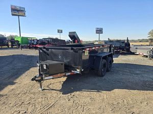 High Quality Tipper Down 2 Earth Trailers 6X10 7K <b>Small</b> Dump Trailer Landscape - Product Image 3