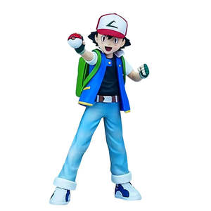 Figurine d'action Anime Pokémon Sacha personnalisée en plastique pour garçons et filles, objet de collection, décoration, cadeau inspiré du Japon - Product Image 3