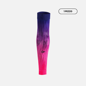 Mangas de compresión Floky Manicotto NO STRAIN Evolution T3 L/XL Rosa Nebula - Product Image 2