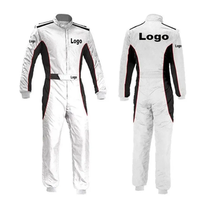 Traje de Carreras de Autos Ignífugo de Doble Capa, Talla Personalizada y Diseño Personalizado, Traje de Karting con Bordado Personalizado - Product Image 1