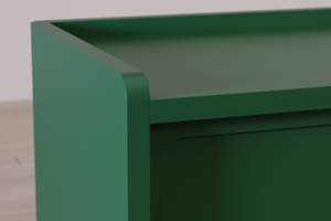 Consola multimedia de madera de teca maciza verde oliva de diseño moderno de alta calidad para sala de estar y muebles para el hogar - Product Image 2