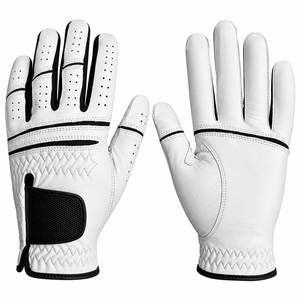 Gants de golf Elson Sports Manufacture en cuir Cabretta extensible et respirant pour hommes et femmes, gants de sport d'extérieur à séchage rapide - Product Image 4