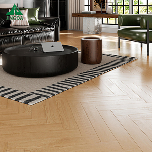 <span class=keywords><strong>Parquet</strong></span> <span class=keywords><strong>stratifié</strong></span> à marque privée 10mm 12mm texturé chevrons facile à poser système clic résistant à l'eau CE ISO - Product Image 1