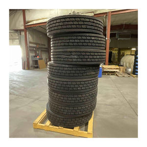 New High Grip 11R22.5 16PR Steer <b>Tires</b> Tubeless Radial Heavy Truck Built Safe Braking Consistent Road Control Extended - Product Image 5