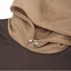 Sweat à capuche surdimensionné confortable de qualité supérieure, 100% coton molletonné, coupe classique, décontracté, hiver, écologique, usage quotidien - Product Image 4