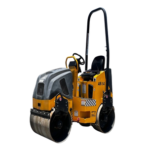 Caterpillar 3 tonnes entièrement hydraulique rouleau compacteur double tambour moteur Diesel vibrant compacteur pompe moteur roulement engrenage - Product Image 1