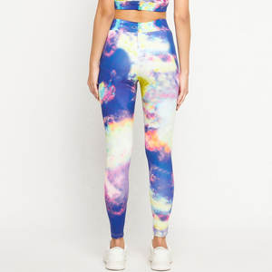 Wholesale Knitted <b>High</b> Waist <b>Tight</b> Scrunch Women's Gym Pants Workout Leggings Quick Dry Eco-Friendly Yoga Fitness - Product Image 4