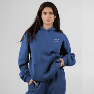 Sudadera con capucha y sudadera de doble capa para hombre de alta calidad Fabricación personalizada Tallas grandes para invierno - Product Image 2