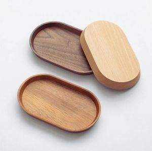 Elegant Acacia Wood Serving Tray with Handles Long-Lasting <b>Decorative</b> Tray for Living Room Coffee <b>Table</b> - Product Image 2