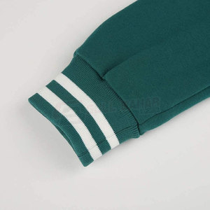 Chaqueta Varsity Clásica de Invierno para Mujer, Transpirable, Ligera, con Cierre de Cremallera, Ribete Acanalado Sólido, Colores y Logotipo Personalizables - Product Image 5