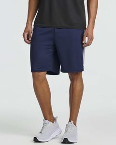 กางเกงขาสั้นเล่นบาสเก็ตบอลผ้าตาข่ายสำหรับผู้ชายแห้งเร็วชุดออกกำลังกายมีกระเป๋า - Product Image 2