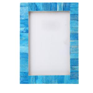 Personnalisé Cadre photo en bois incrusté d'os fabriqué à la main de la meilleure qualité pour la décoration de l'Inde. - Product Image 1