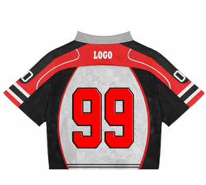 Custom <b>High</b> Quality Wholesale Screen <b>Print</b> Logo Oversize Polyester Boxy Vintage Streetwear Football T-shirts for Men 2025 - Product Image 2