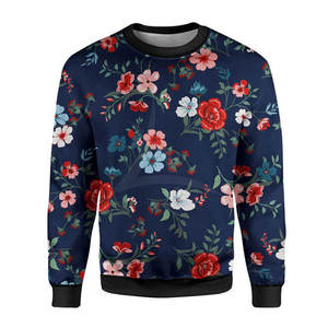 Pull à col rond OEM personnalisable, sweat-shirts à sublimation, 100% coton, col décontracté, hiver, respirant, écologique, pour homme - Product Image 5