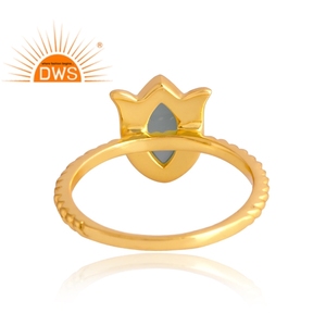 แหวนพลอยโมราสีเงินสเตอร์ลิงธรรมชาติสินค้ามาใหม่เครื่องประดับดีไซน์ตามสั่งสำหรับผู้หญิงของขวัญสำหรับผู้หญิง - Product Image 2