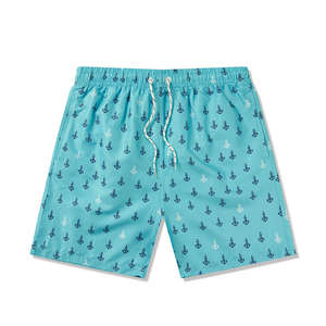 Venta al por mayor de pantalones cortos de estilo de la calle de los hombres de OEM personalizado impreso patrón sólido playa Durable secado rápido tela Oxford cintura elástica - Product Image 4