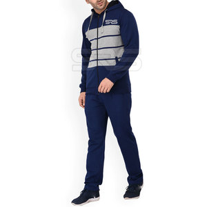 Survêtement coupe-vent en coton et polyester de dernière conception, survêtement respirant avec logo personnalisé pour hommes de grande taille - Product Image 2