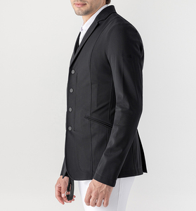 Vestes de spectacle équestre personnalisées de haute qualité Concevez votre propre tissu de polyester de maille en veste d'équitation à séchage rapide - Product Image 5