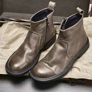 Chaussures Oxford en cuir de vachette pleine fleur avec talon amorti et design antidérapant, chaussures habillées pour hommes, chaussures en cuir - Product Image 1
