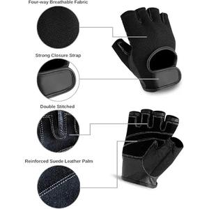 ถุงมือออกกำลังกายสำหรับเล่นฟิตเนสน้ำหนักเบาวัสดุทนทานสำหรับใช้กลางแจ้ง - Product Image 3
