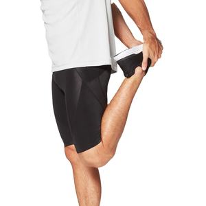 Shorts de compression pour hommes, entraînement professionnel, 210 GSM, polyester, élasthanne, gym, fitness, course à pied, performance, respirant, extensible - Product Image 3