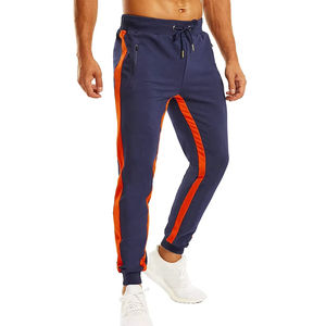 Pantalon de sport en toile décontracté à taille élastique en coton doux 100% de haute qualité en gros personnalisé en polaire 2025 pour homme - Product Image 4
