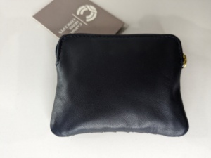 2024, nuevo diseño de alta calidad, bolsos de mano de cuero trenzado negro, bolsos de pañales de cuero, bolsos elegantes al por mayor para monedero Unisex - Product Image 3