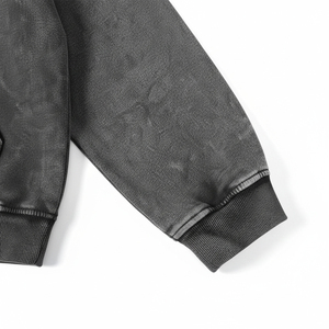 Sweat à capuche homme personnalisé, coupe classique, 300g, épais, vintage, imprimé numériquement, streetwear, imperméable, hiver, 100% coton - Product Image 5