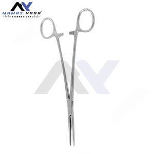 คีมหนีบหลอดเลือดแบบตรง 26 ซม. เครื่องมือผ่าตัดมืออาชีพ สำหรับการห้ามเลือด ทำจากสแตนเลสทางการแพทย์ - Product Image 4